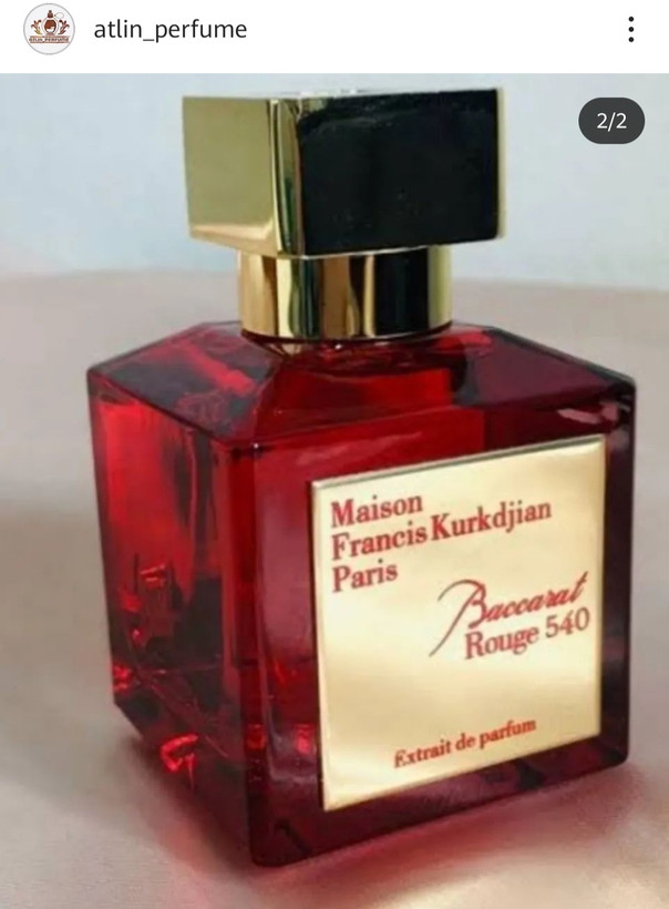عطر باکارات رژ 540